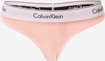 Calvin Klein Underwear String in Orange: predná strana