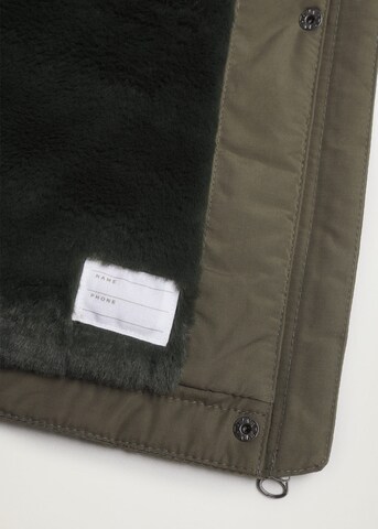 MANGO KIDS Winter Jacket 'Flap 1' in Green