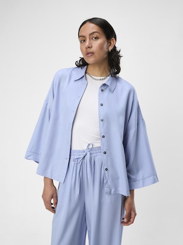 OBJECT Blouse in Blauw: voorkant