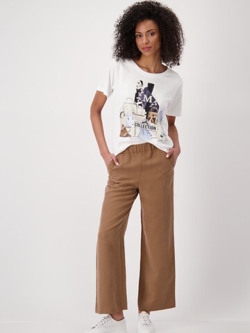 Maglietta di monari in beige