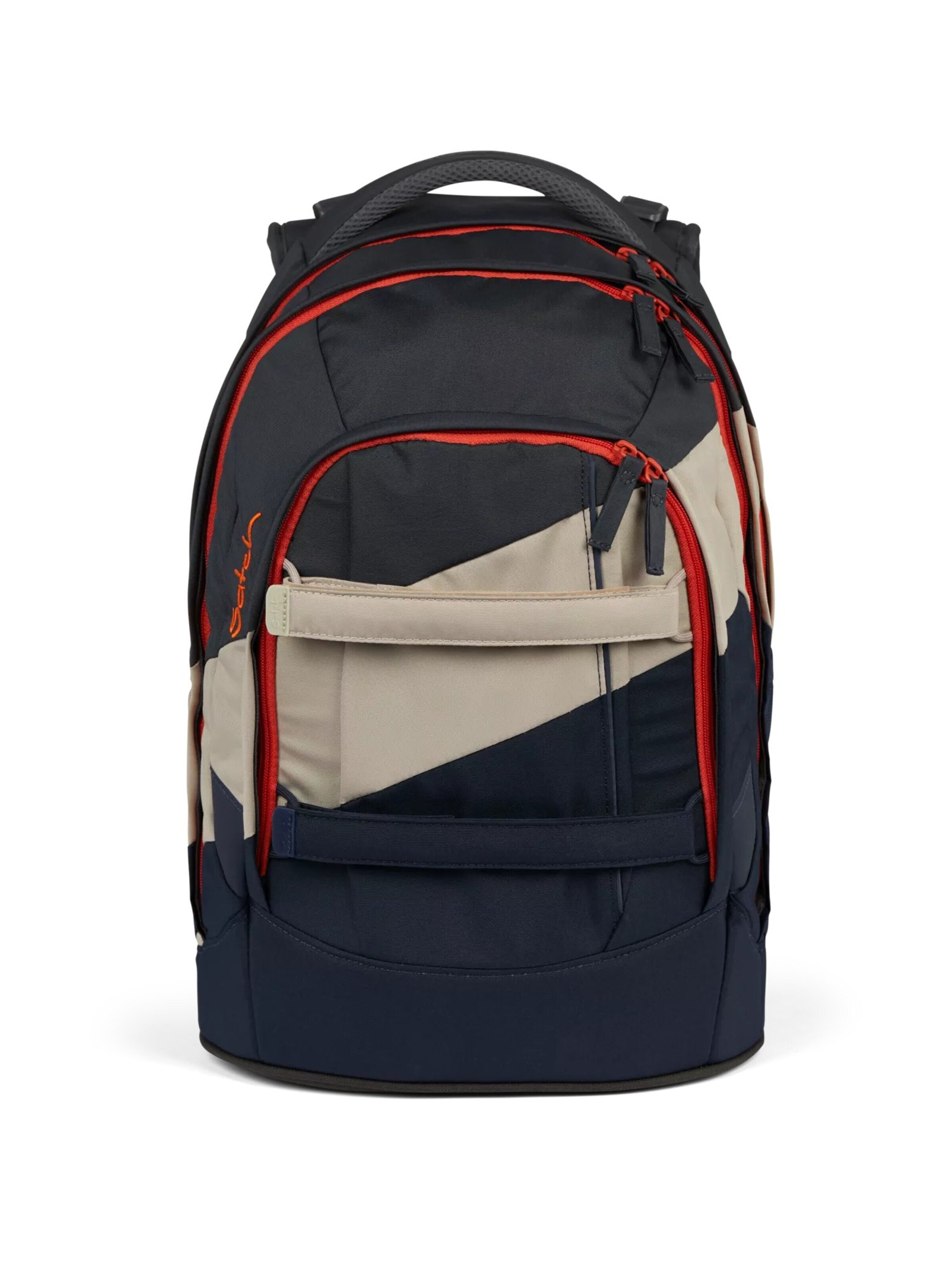 Satch Backpack 'Schulrucksack pack' in Grey: front