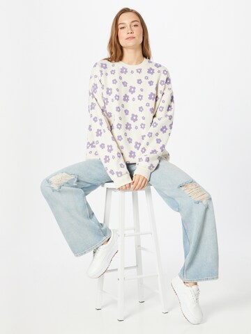 Daisy Street Sweatshirt 'Sara' in Beige