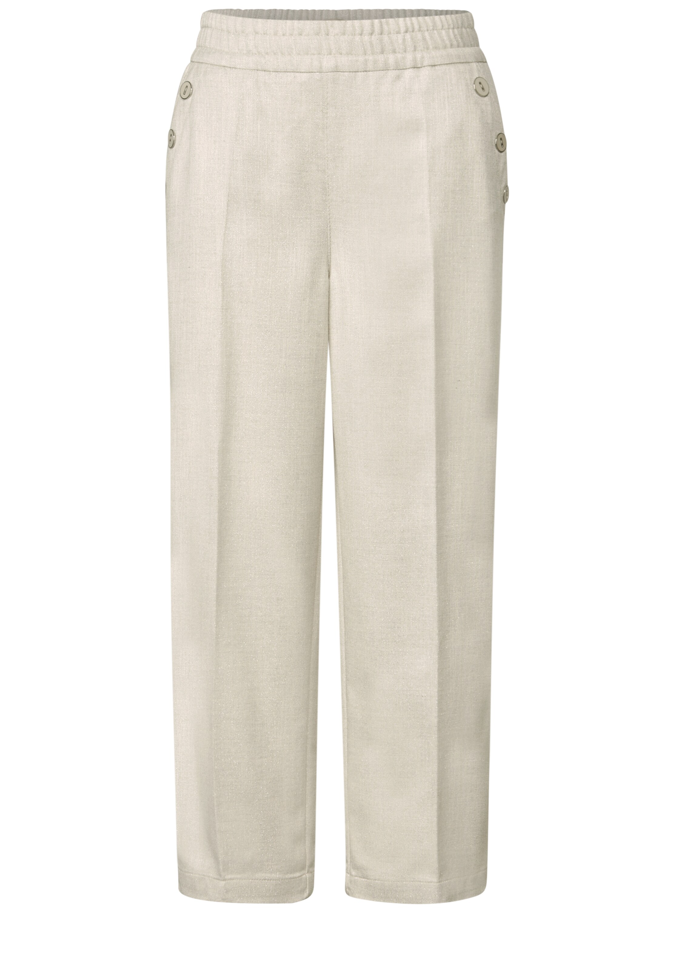 STREET ONE Regular Pants in White: front