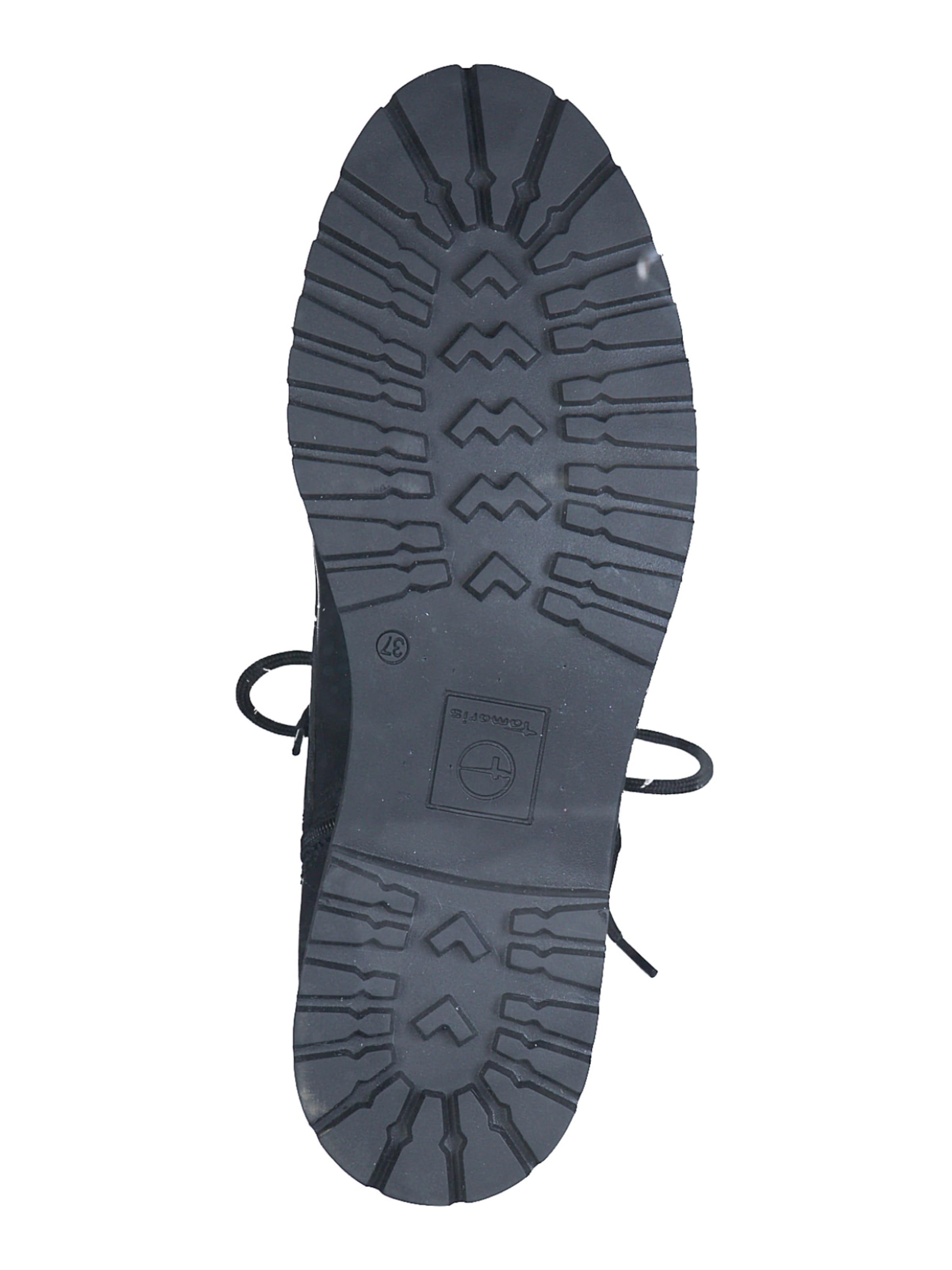 Bottines à lacets Tamaris en noir