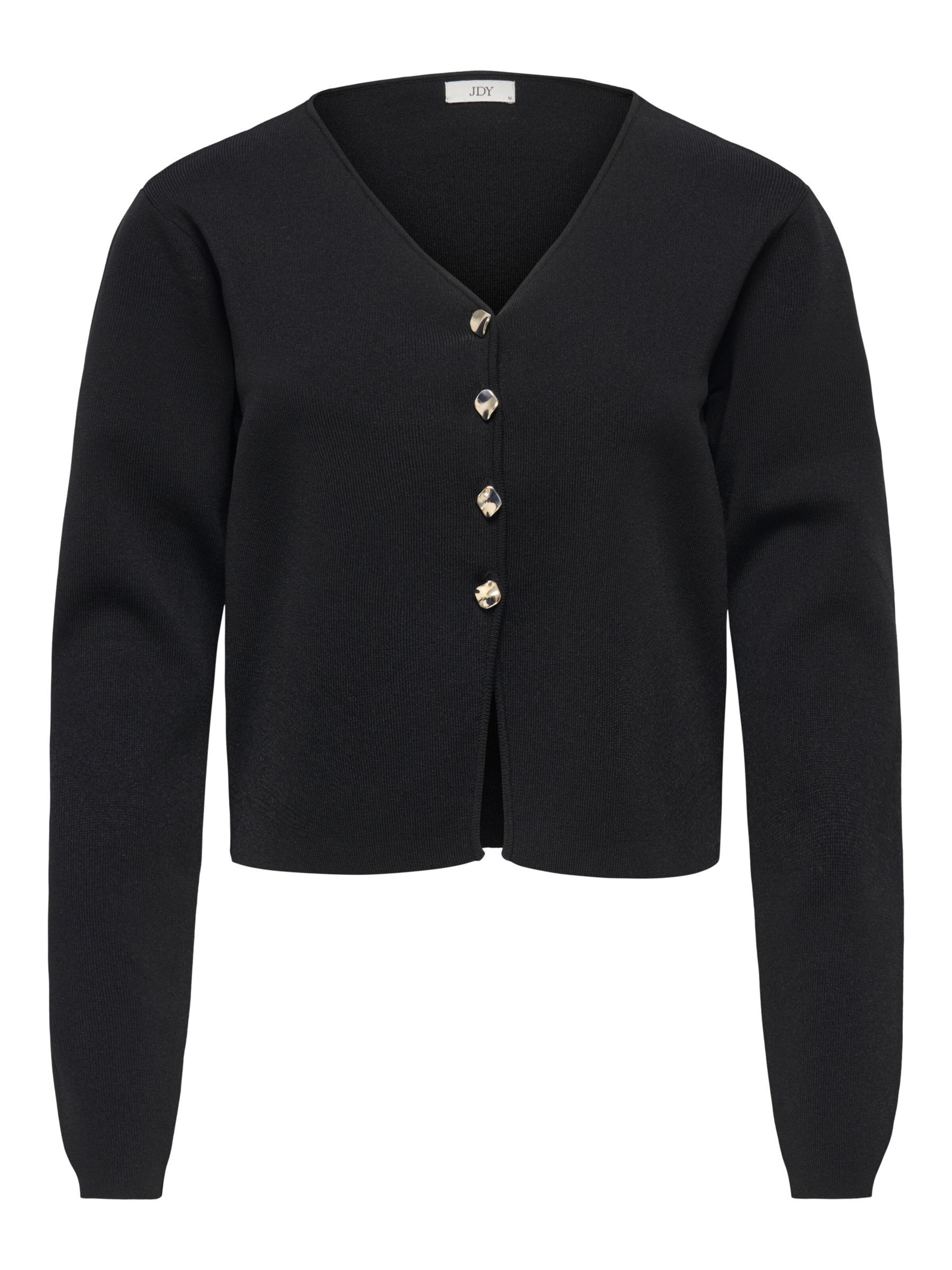 JDY Gebreid vest in XS in de kleur Zwart, Productweergave