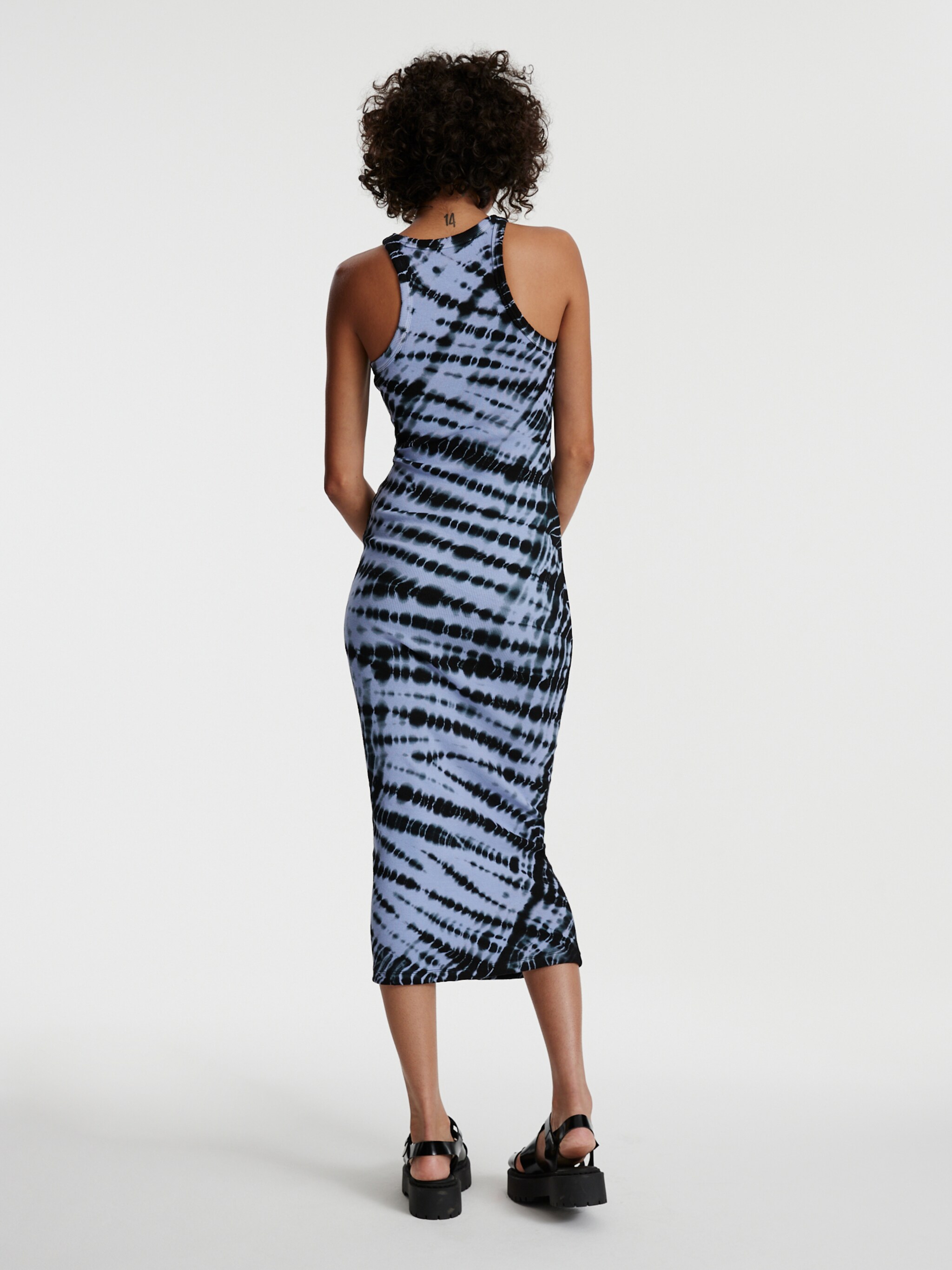 EDITED Producten Jurk 'Janah' Gemengde kleuren