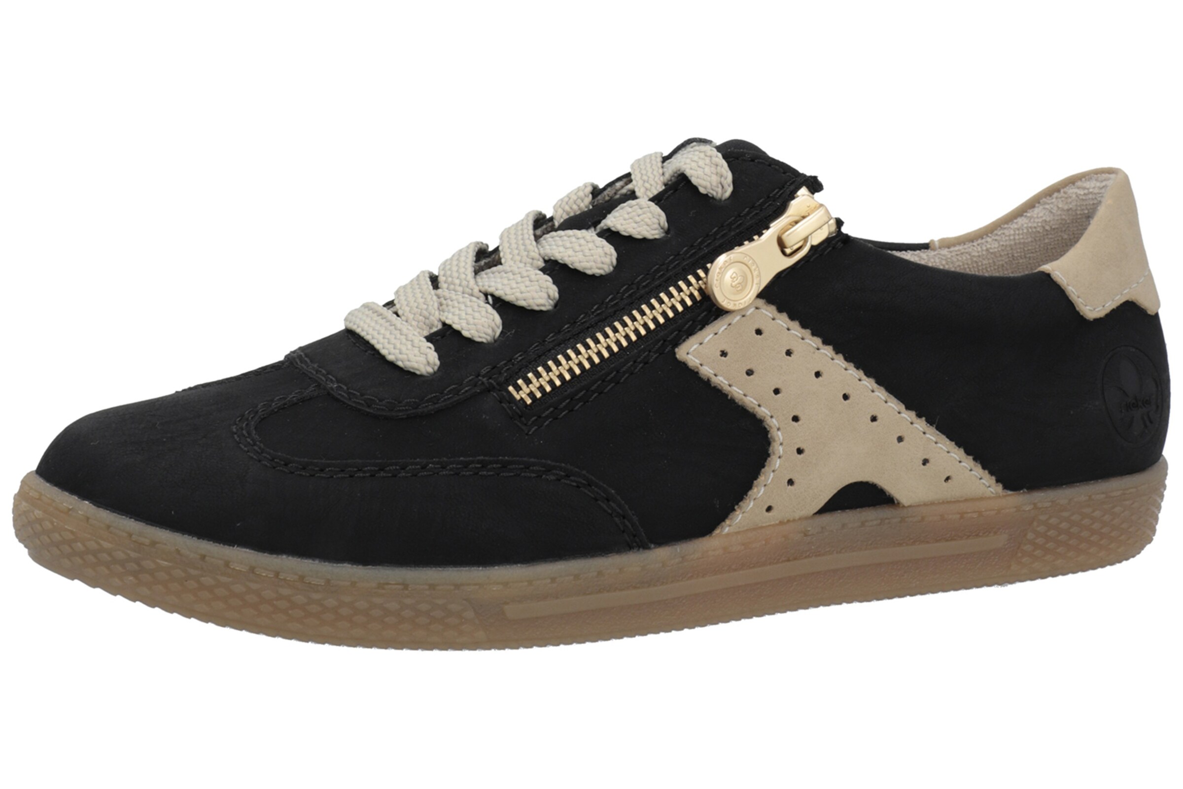 Rieker Sneakers in Black: front