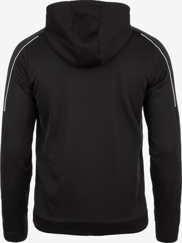 JAKO Athletic Zip-Up Hoodie in Black