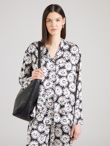 Camicia da donna 'Casmera-1' di HUGO in nero: frontale