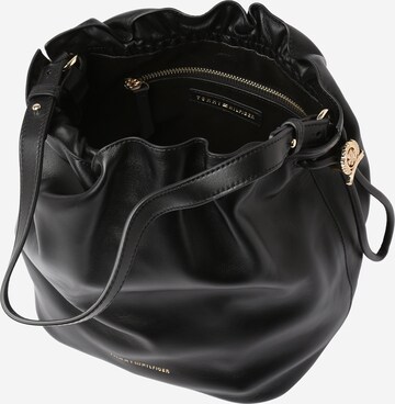 TOMMY HILFIGER Tasche 'LUXE' in Schwarz