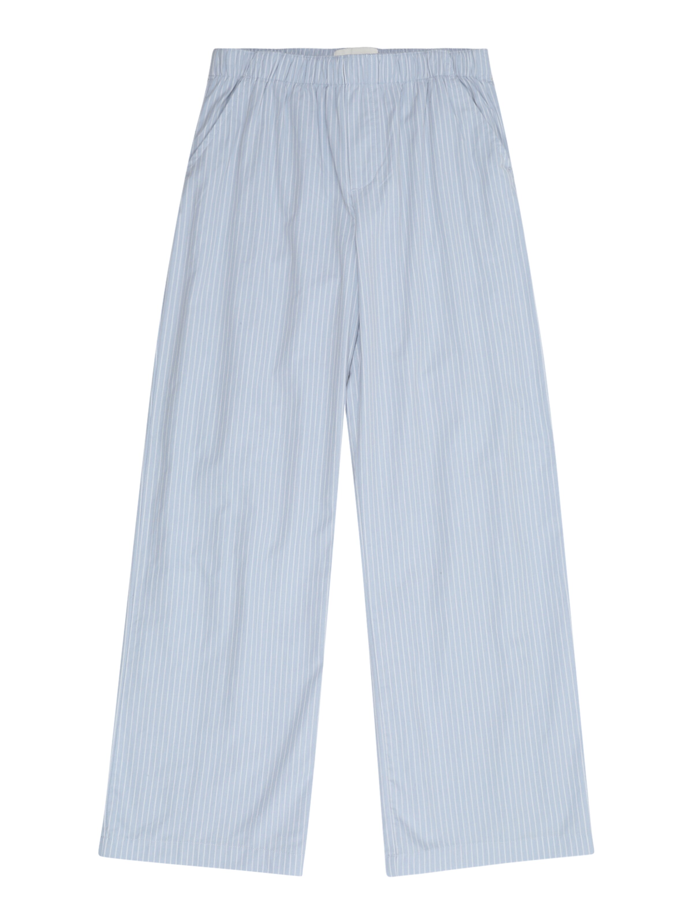 Wide Leg Pantalon Abercrombie & Fitch en bleu : devant