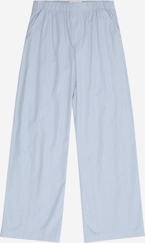 mėlyna Abercrombie & Fitch Plačios klešnės Kelnės: priekis