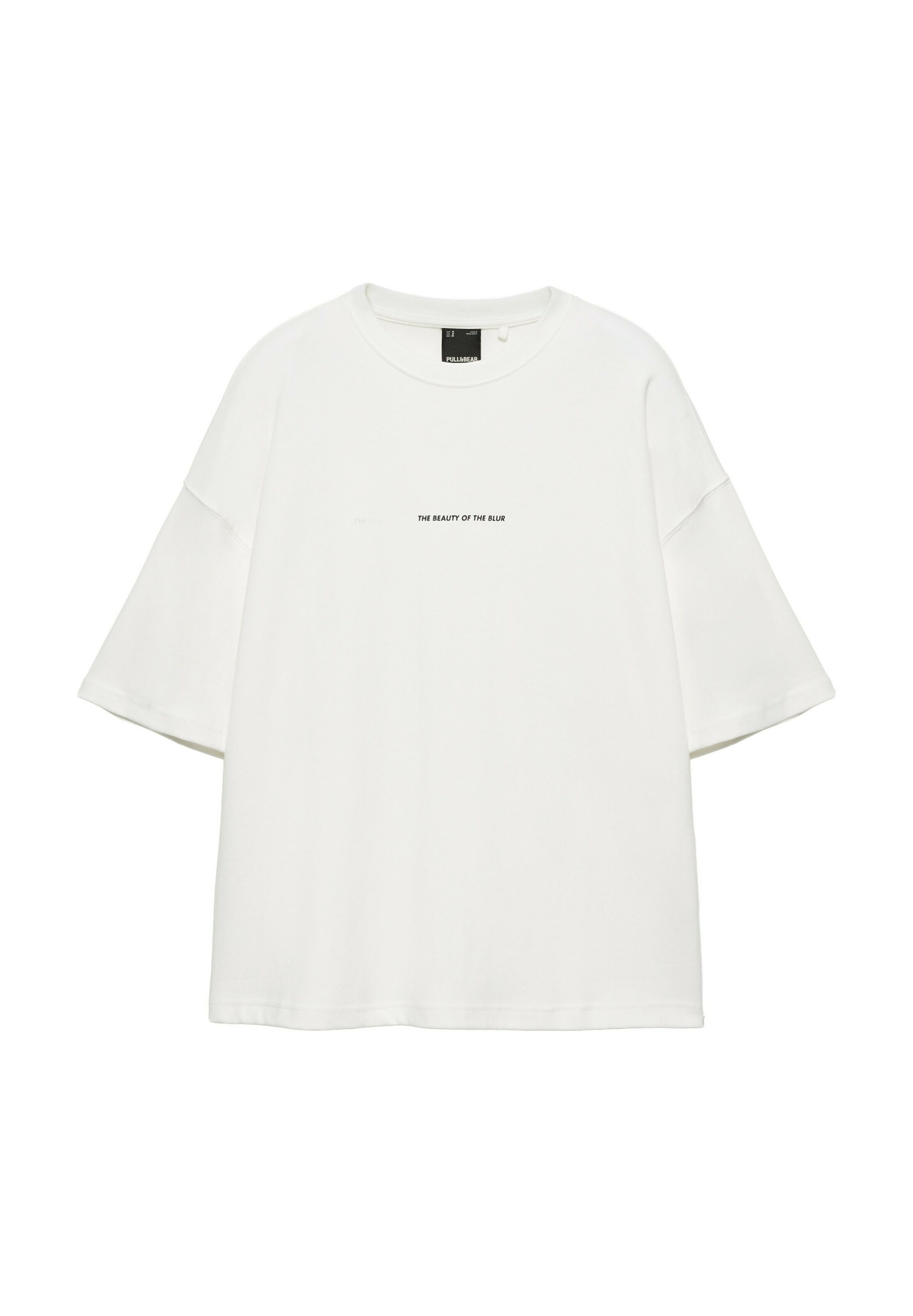 Pull&Bear Shirt in XS in Grey / Anthracite / White, Item view