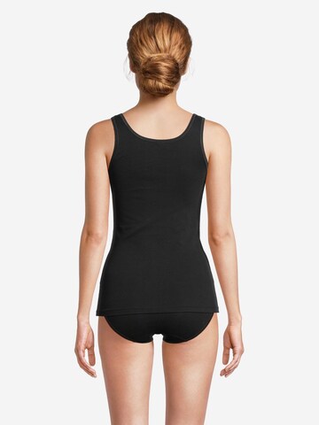 CON-TA Undershirt 'Feinripp' in Black