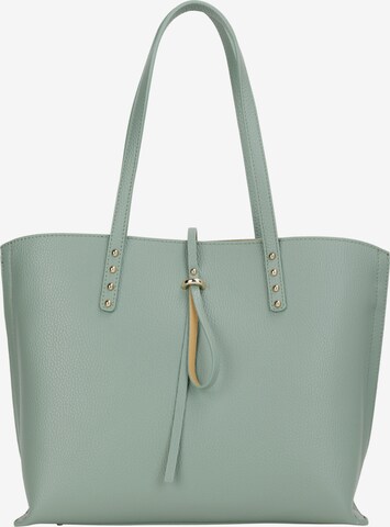 Usha Shopper in Groen: voorkant