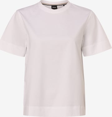 BOSS Black Shirt 'Elpha' in White: front