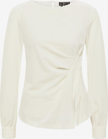 faina Blouse in Wit: voorkant