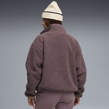 PUMA Functionele fleece jas in Lila