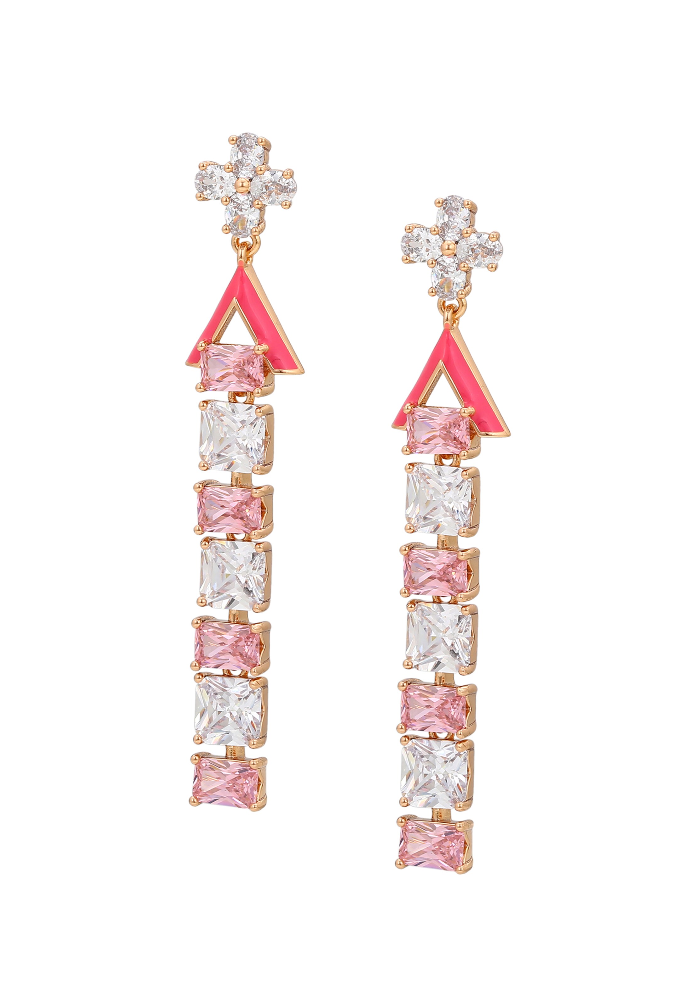 faina - Pendientes en oro: frente