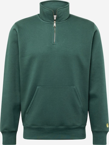 Carhartt WIP Sweatshirt 'Chase' in Groen: voorkant