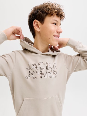 Jack & Jones Junior Суичър 'JJEJEFF' в бежово