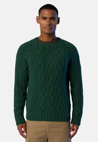 Pull-over North Sails en vert : devant