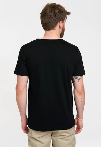 LOGOSHIRT Shirt in Zwart