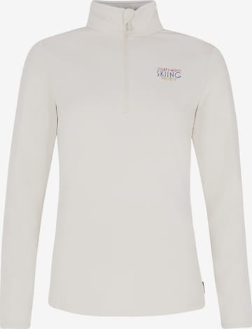 PROTEST Sportsweatshirt 'PRTLUNAR' in Weiß: Vorderseite