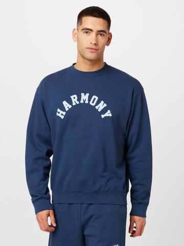 Harmony Paris Sweatshirt in Blue: front