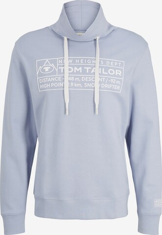 TOM TAILOR - Sudadera en azul: frente