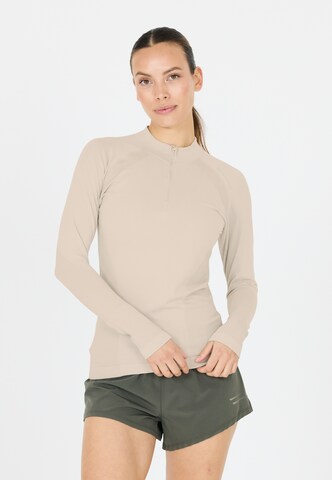 ENDURANCE Performance shirt 'HALEN' in Beige: front