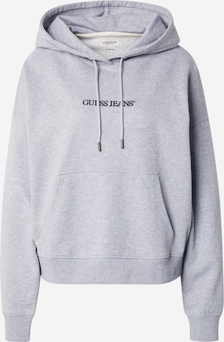 GUESS JEANS Tréning póló - szürke: elől