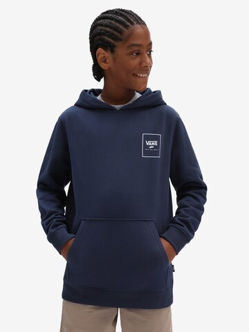 VANS Sweatshirt in Blue: front