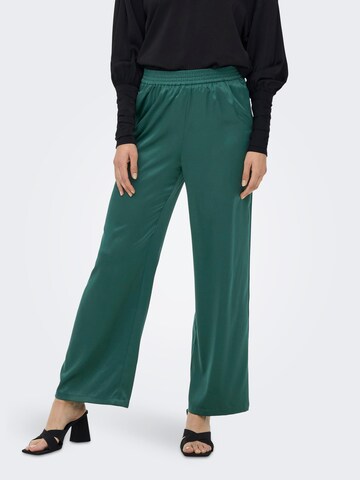 ONLY Loose fit Trousers 'VICTORIA' in Green: front