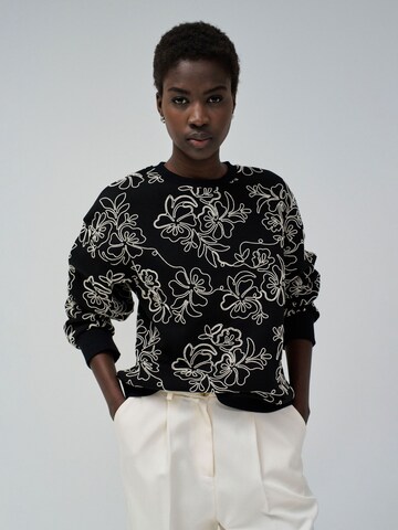 Salsa Jeans Sweatshirt in Black: front