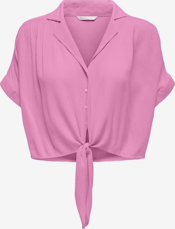 ONLY Blouse 'PAULA' in Roze: voorkant