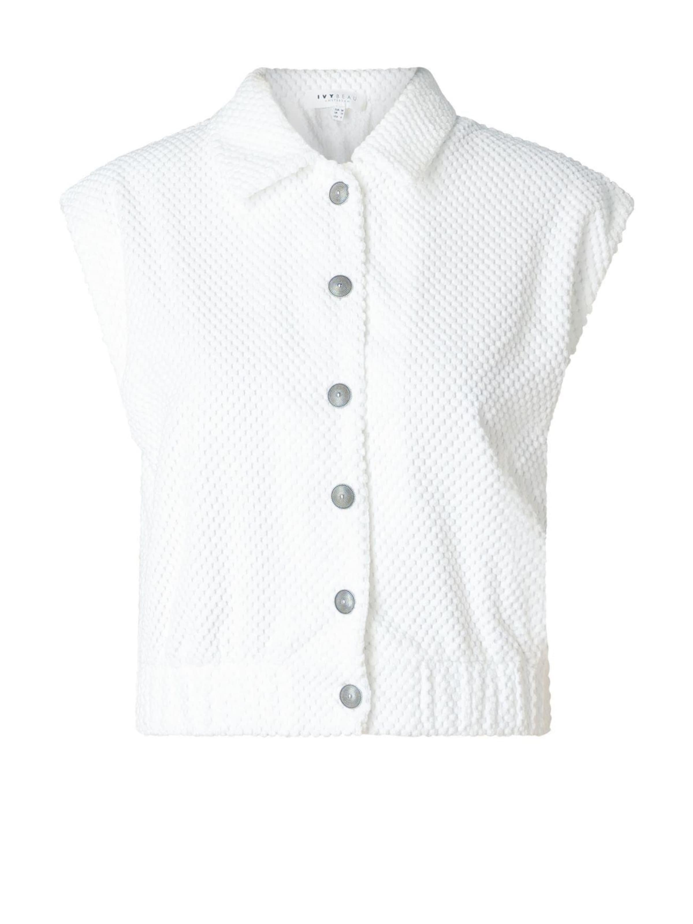 IVY BEAU Bodywarmer 'IVY Beau Gerlene wit' in Wit