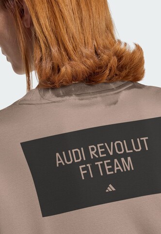 T-shirt fonctionnel 'Audi Formula One Team' ADIDAS PERFORMANCE en marron