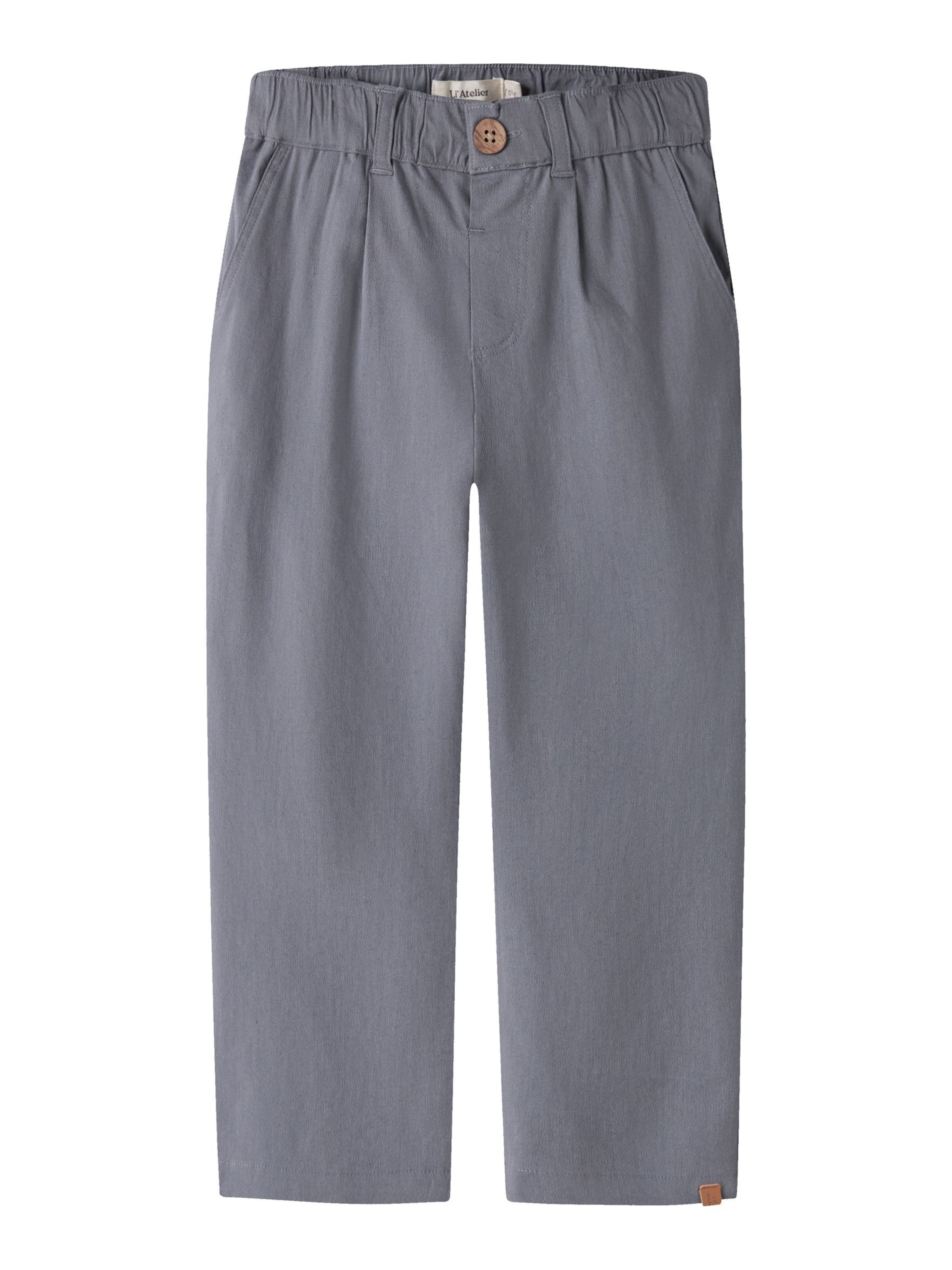 regular Pantaloni di Lil'Atelier in grigio: frontale