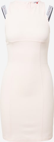 Tommy Jeans Dress in Pink: front