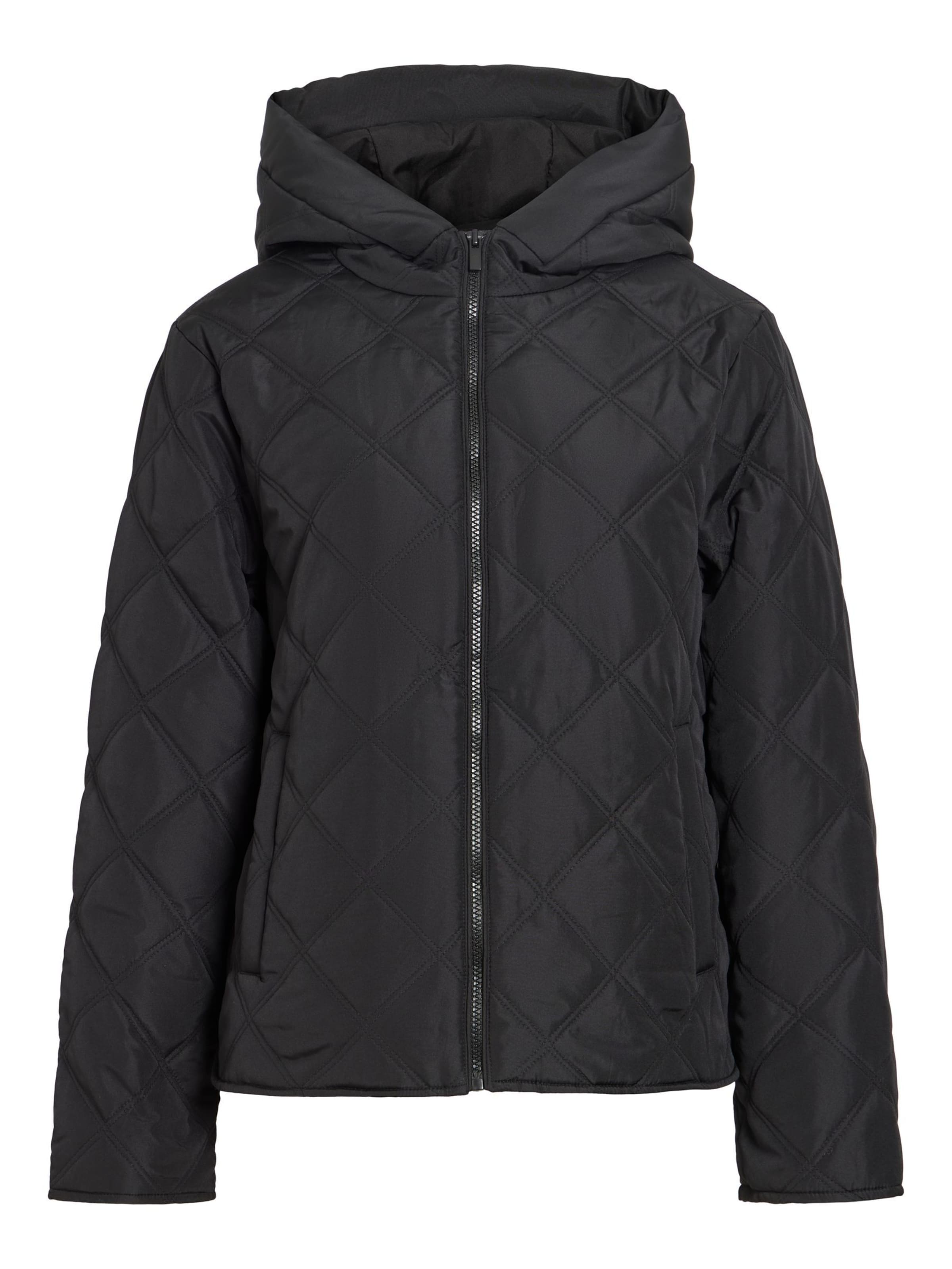 VILA Between-Season Jacket 'TATE' in Black: front