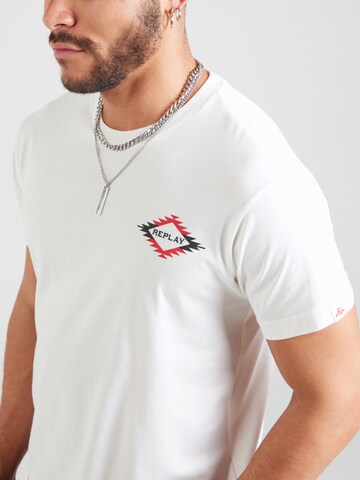 REPLAY Bluser & t-shirts i hvid