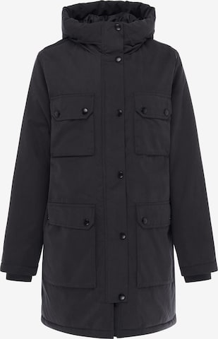 Usha - Chaqueta de entretiempo en negro: frente