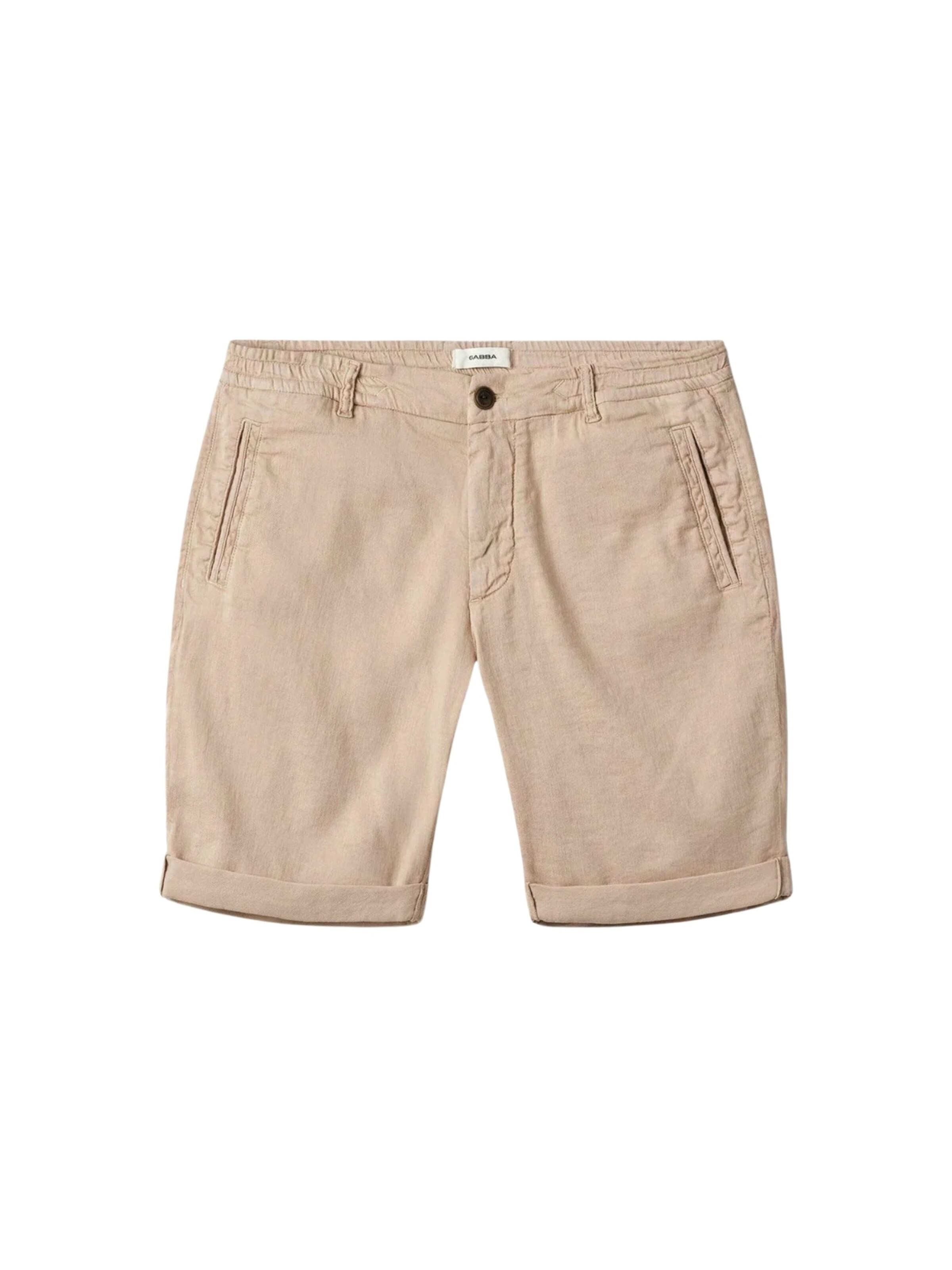 GABBA Broek 'Jet' in Beige: voorkant