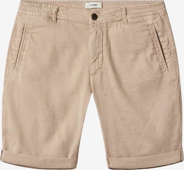 GABBA Regular Chinohousut 'Jet' värissä beige: etupuoli