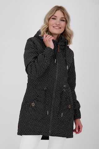 alife & kickin Winterparka 'CHARLOTTE AK' in Schwarz: Vorderseite