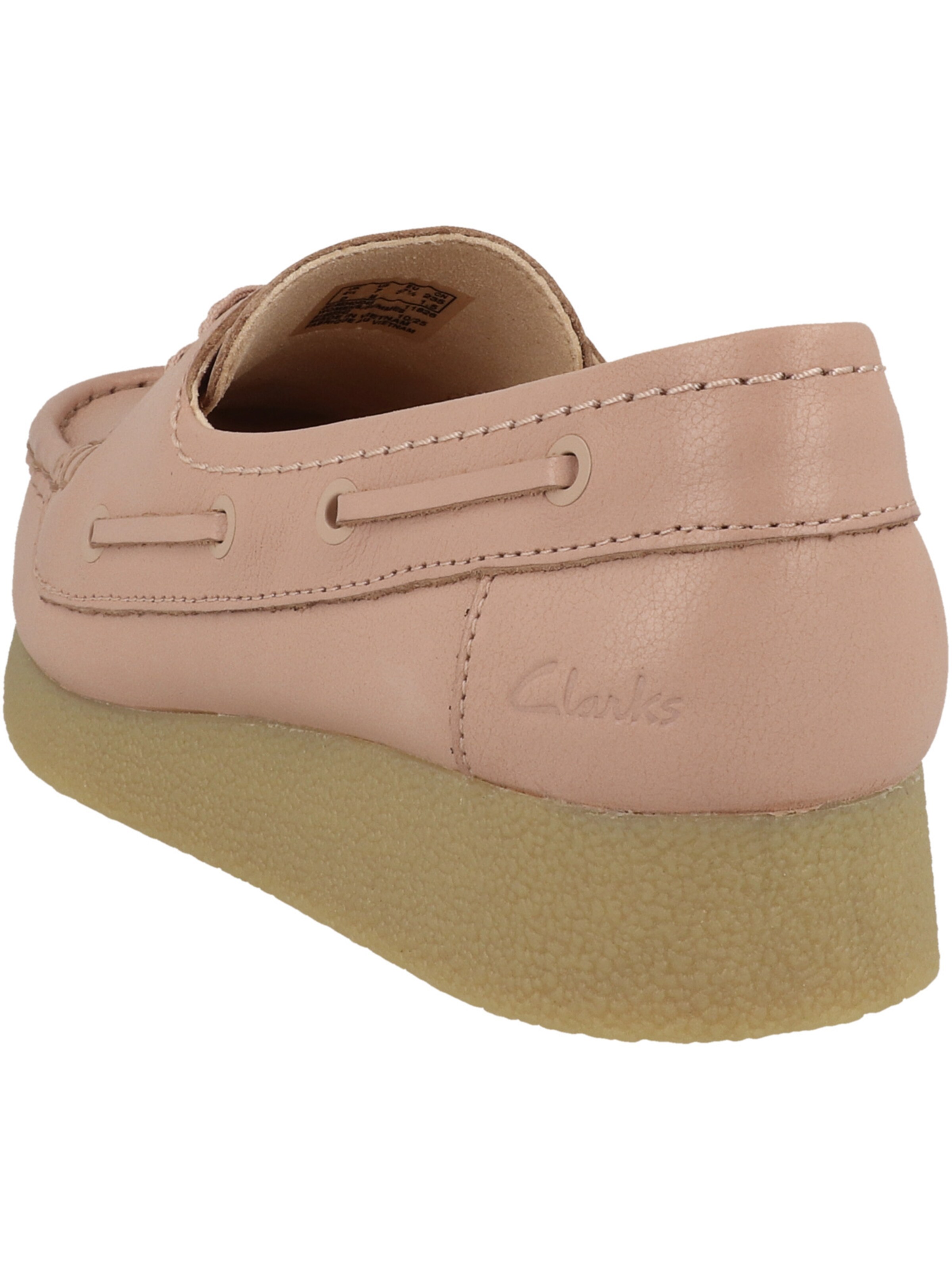 Mocassin 'Wallabee Evo Sea' CLARKS en rose