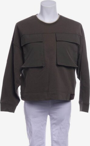 MOS MOSH Sweatshirt & Zip-Up Hoodie in XS in Green: front