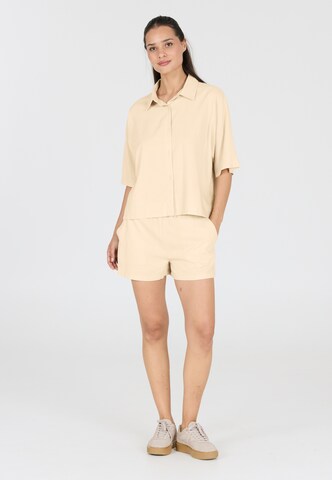 Athlecia Bluse 'Resort' in Beige