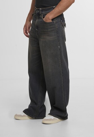 True Religion Wide Leg Jeans 'Bobby' in Blau